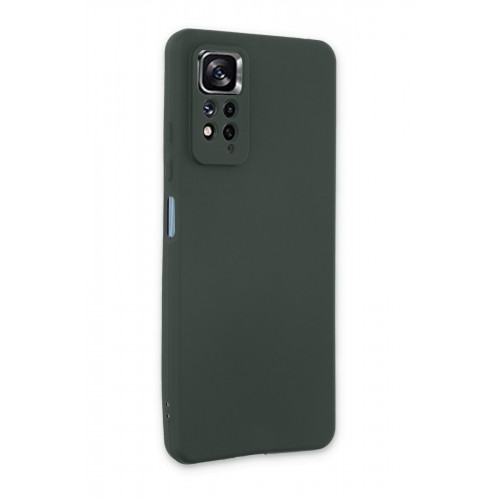 Newface Xiaomi Redmi Note 11 Pro Kılıf First Silikon - Koyu Yeşil Newface Xiaomi Redmi Note 11 Pro Kılıf First Silikon - Koyu Yeşil