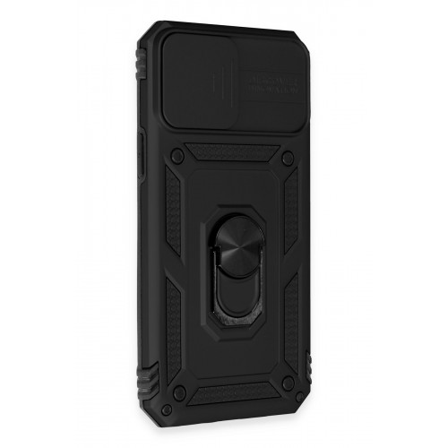 Newface iPhone 12 Pro Max Kılıf Pars Lens Yüzüklü Silikon - Siyah Newface iPhone 12 Pro Max Kılıf Pars Lens Yüzüklü Silikon - Siyah