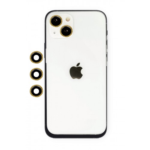 Newface iPhone 14 Shine Kamera Lens - Gold Newface iPhone 14 Shine Kamera Lens - Gold