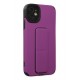 Newface iPhone 12 Kılıf Mega Standlı Silikon - Mor Newface iPhone 12 Kılıf Mega Standlı Silikon - Mor