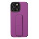 Newface iPhone 12 Pro Kılıf Mega Standlı Silikon - Mor Newface iPhone 12 Pro Kılıf Mega Standlı Silikon - Mor