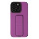 Newface iPhone 13 Pro Max Kılıf Mega Standlı Silikon - Mor Newface iPhone 13 Pro Max Kılıf Mega Standlı Silikon - Mor