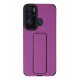 Newface Tecno Pova Neo Kılıf Mega Standlı Silikon - Mor Newface Tecno Pova Neo Kılıf Mega Standlı Silikon - Mor