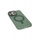 Newface iPhone 13 Pro Max Kılıf Lodos Magneticsafe Mat Kapak - Köknar Yeşili Newface iPhone 13 Pro Max Kılıf Lodos Magneticsafe Mat Kapak - Köknar Yeşili