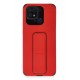 Newface Xiaomi Redmi 10C Kılıf Mega Standlı Silikon - Kırmızı Newface Xiaomi Redmi 10C Kılıf Mega Standlı Silikon - Kırmızı