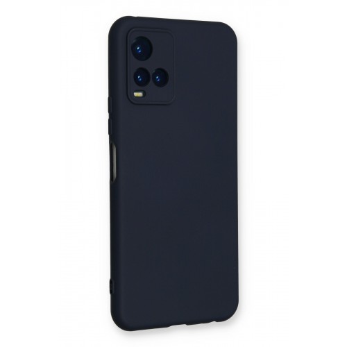 Newface Vivo Y33S Kılıf Nano içi Kadife Silikon - Lacivert Newface Vivo Y33S Kılıf Nano içi Kadife Silikon - Lacivert