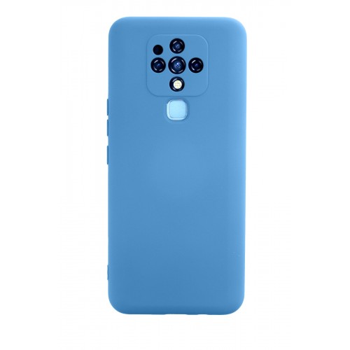 Newface Tecno Camon 16 Kılıf Nano içi Kadife Silikon - Mavi Newface Tecno Camon 16 Kılıf Nano içi Kadife Silikon - Mavi