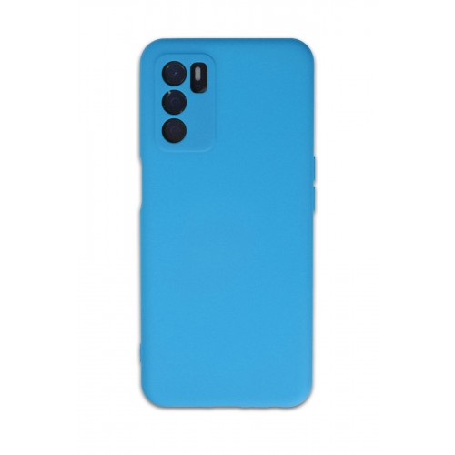 Newface Oppo A16 Kılıf Nano içi Kadife Silikon - Mavi Newface Oppo A16 Kılıf Nano içi Kadife Silikon - Mavi