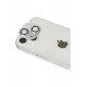 Newface iPhone 13 Mini Pers Alüminyum Kamera Lens - Gümüş Newface iPhone 13 Mini Pers Alüminyum Kamera Lens - Gümüş