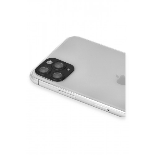 Newface iPhone 11 Pro Pers Alüminyum Kamera Lens - Siyah Newface iPhone 11 Pro Pers Alüminyum Kamera Lens - Siyah