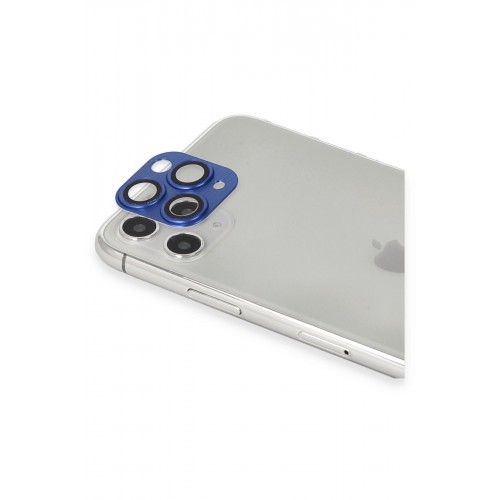 Newface iPhone 11 Pro Pers Alüminyum Kamera Lens - Lacivert Newface iPhone 11 Pro Pers Alüminyum Kamera Lens - Lacivert