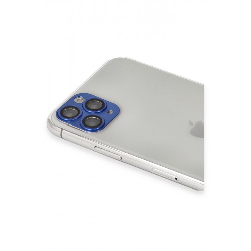 Newface iPhone 11 Pro Pers Alüminyum Kamera Lens - Lacivert Newface iPhone 11 Pro Pers Alüminyum Kamera Lens - Lacivert