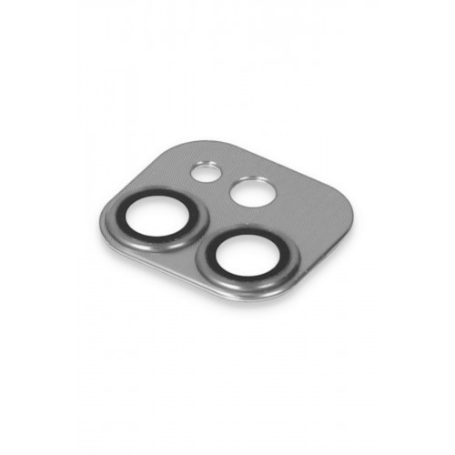 Newface iPhone 12 Mini Pers Alüminyum Kamera Lens - Gümüş Newface iPhone 12 Mini Pers Alüminyum Kamera Lens - Gümüş