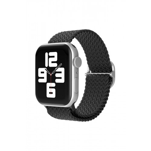 Newface Apple Watch 38mm Star Kordon - Siyah Newface Apple Watch 38mm Star Kordon - Siyah