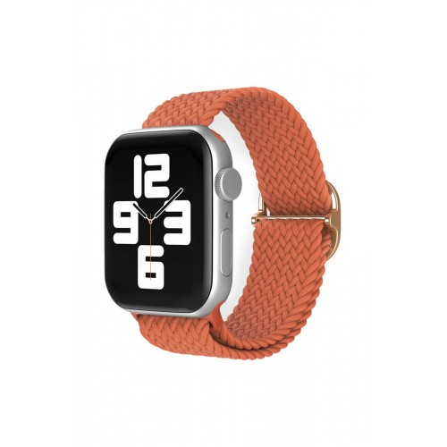 Newface Apple Watch 40mm Star Kordon - Turuncu Newface Apple Watch 40mm Star Kordon - Turuncu