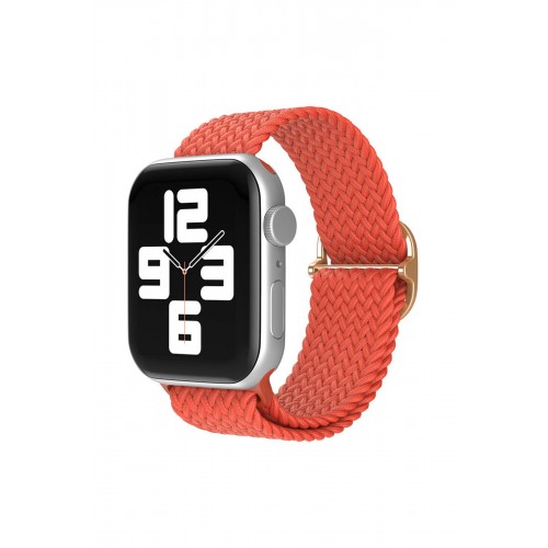 Newface Apple Watch 41mm Star Kordon - Kiremit Newface Apple Watch 41mm Star Kordon - Kiremit