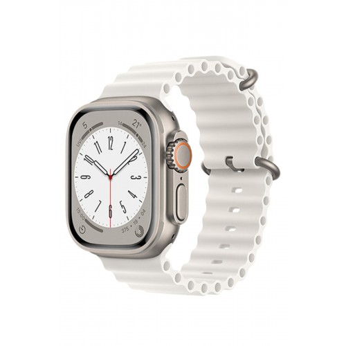 Newface Apple Watch 38mm Ocean Kordon - Beyaz Newface Apple Watch 38mm Ocean Kordon - Beyaz