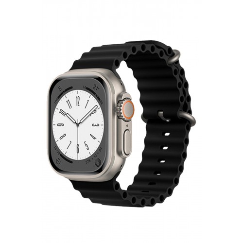 Newface Apple Watch 41mm Ocean Kordon - Siyah Newface Apple Watch 41mm Ocean Kordon - Siyah