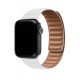 Newface Apple Watch Ultra 49mm Loop Kordon - Beyaz Newface Apple Watch Ultra 49mm Loop Kordon - Beyaz