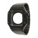 Newface Apple Watch 45mm KR409 Metal Kordon - Siyah Newface Apple Watch 45mm KR409 Metal Kordon - Siyah