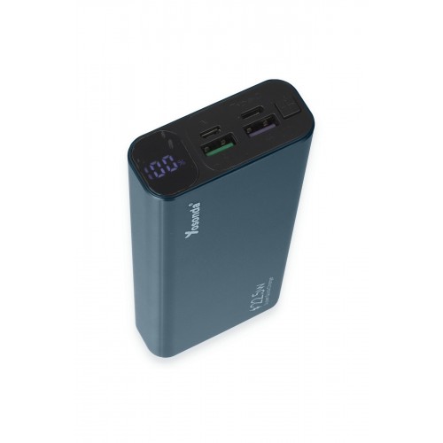 Yosonda A51 20.000 mAh Powerbank - Mavi Yosonda A51 20.000 mAh Powerbank - Mavi
