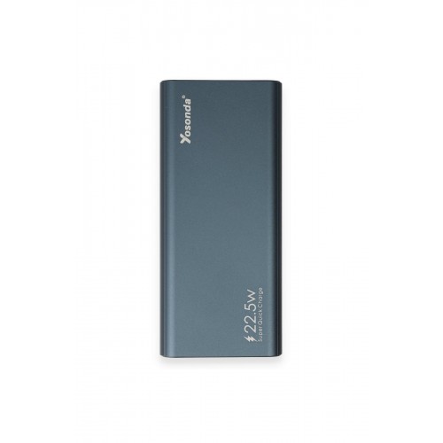 Yosonda A51 20.000 mAh Powerbank - Mavi Yosonda A51 20.000 mAh Powerbank - Mavi