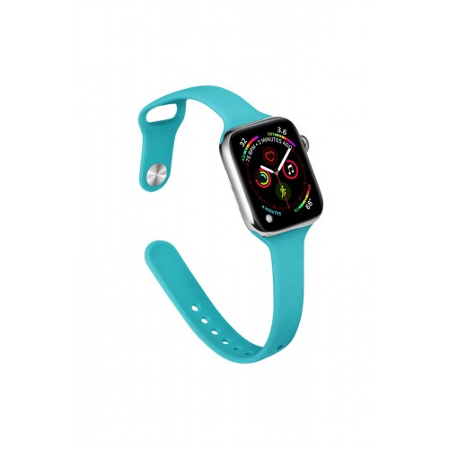 Newface Apple Watch 38mm Klasik Kordon - Turkuaz Newface Apple Watch 38mm Klasik Kordon - Turkuaz