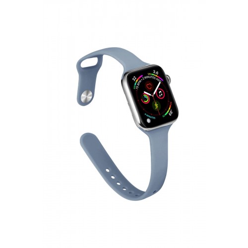Newface Apple Watch 38mm Klasik Kordon - Bebek Mavisi Newface Apple Watch 38mm Klasik Kordon - Bebek Mavisi