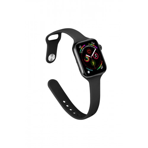 Newface Apple Watch 41mm Klasik Kordon - Siyah Newface Apple Watch 41mm Klasik Kordon - Siyah