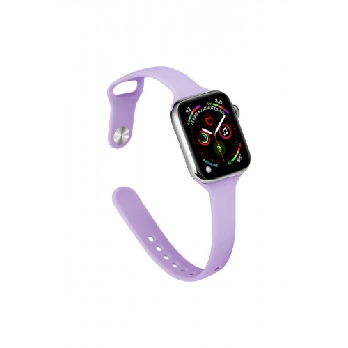 Newface Apple Watch 42mm Klasik Kordon - Lila Newface Apple Watch 42mm Klasik Kordon - Lila