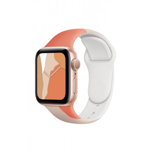 Newface Apple Watch Ultra 49mm KR407 Kamuflaj Silikon Kordon - Desen 6 Newface Apple Watch Ultra 49mm KR407 Kamuflaj Silikon Kordon - Desen 6