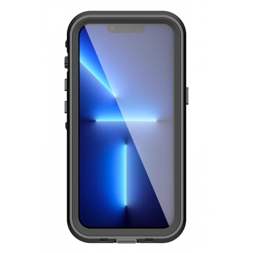 Newface iPhone 13 Pro Kılıf Red Pepper Magneticsafe Su Geçirmez Kılıf - Siyah-Gri Newface iPhone 13 Pro Kılıf Red Pepper Magneticsafe Su Geçirmez Kılıf - Siyah-Gri