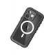 Newface iPhone 13 Pro Kılıf Red Pepper Magneticsafe Su Geçirmez Kılıf - Siyah-Gri Newface iPhone 13 Pro Kılıf Red Pepper Magneticsafe Su Geçirmez Kılıf - Siyah-Gri