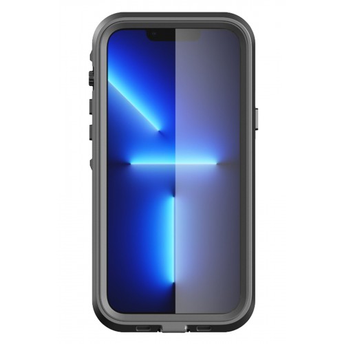 Newface iPhone 13 Pro Max Kılıf Red Pepper Magneticsafe Su Geçirmez Kılıf - Siyah-Gri Newface iPhone 13 Pro Max Kılıf Red Pepper Magneticsafe Su Geçirmez Kılıf - Siyah-Gri