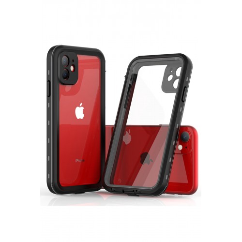 Newface iPhone 11 Kılıf Red Pepper Su Geçirmez Kılıf - Siyah-Gri Newface iPhone 11 Kılıf Red Pepper Su Geçirmez Kılıf - Siyah-Gri