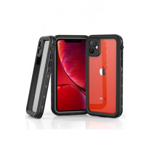 Newface iPhone 11 Kılıf Red Pepper Su Geçirmez Kılıf - Siyah-Gri Newface iPhone 11 Kılıf Red Pepper Su Geçirmez Kılıf - Siyah-Gri