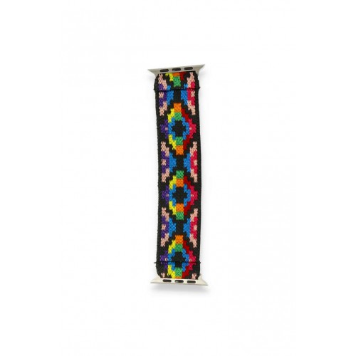 Newface Apple Watch Ultra 49mm Desenli Lastikli Kordon - Desen 19 Newface Apple Watch Ultra 49mm Desenli Lastikli Kordon - Desen 19