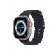Newface Apple Watch Ultra 49mm Alüminyum Kasa Cam Ekran Koruyucu - Mor Newface Apple Watch Ultra 49mm Alüminyum Kasa Cam Ekran Koruyucu - Mor