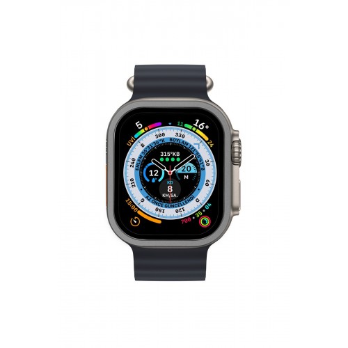 Newface Apple Watch Ultra 49mm Alüminyum Kasa Cam Ekran Koruyucu - Gri Newface Apple Watch Ultra 49mm Alüminyum Kasa Cam Ekran Koruyucu - Gri