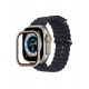 Newface Apple Watch Ultra 49mm Alüminyum Kasa Cam Ekran Koruyucu - Gold Newface Apple Watch Ultra 49mm Alüminyum Kasa Cam Ekran Koruyucu - Gold