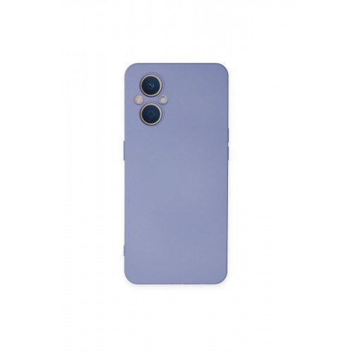 Newface Oppo Reno 8 Lite Kılıf Nano içi Kadife Silikon - Lila Newface Oppo Reno 8 Lite Kılıf Nano içi Kadife Silikon - Lila
