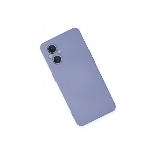 Newface Oppo Reno 8 Lite Kılıf Nano içi Kadife Silikon - Lila Newface Oppo Reno 8 Lite Kılıf Nano içi Kadife Silikon - Lila