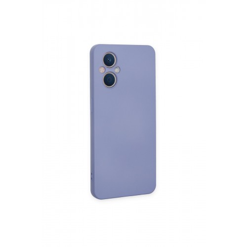 Newface Oppo Reno 8 Lite Kılıf Nano içi Kadife Silikon - Lila Newface Oppo Reno 8 Lite Kılıf Nano içi Kadife Silikon - Lila