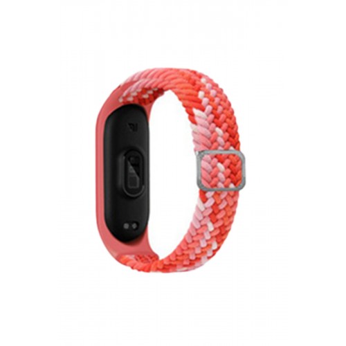 Newface Xiaomi Mi Band 3 Star Kordon - Pembe-Kırmızı Newface Xiaomi Mi Band 3 Star Kordon - Pembe-Kırmızı