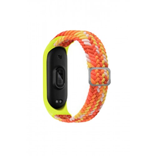 Newface Xiaomi Mi Band 7 Star Kordon - Turuncu-Sarı Newface Xiaomi Mi Band 7 Star Kordon - Turuncu-Sarı