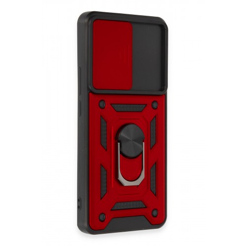 Newface Xiaomi Mi 12T Kılıf Pars Lens Yüzüklü Silikon - Kırmızı Newface Xiaomi Mi 12T Kılıf Pars Lens Yüzüklü Silikon - Kırmızı