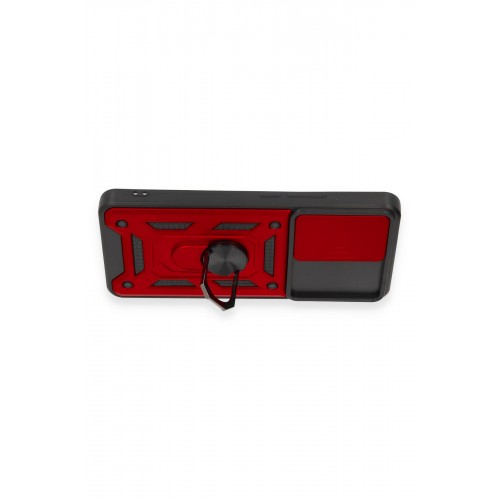 Newface Xiaomi Mi 12T Kılıf Pars Lens Yüzüklü Silikon - Kırmızı Newface Xiaomi Mi 12T Kılıf Pars Lens Yüzüklü Silikon - Kırmızı