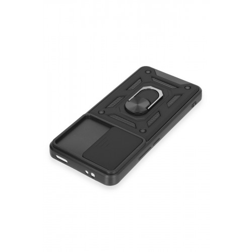 Newface Xiaomi Mi 12T Pro Kılıf Pars Lens Yüzüklü Silikon - Siyah Newface Xiaomi Mi 12T Pro Kılıf Pars Lens Yüzüklü Silikon - Siyah