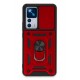 Newface Xiaomi Mi 12T Pro Kılıf Pars Lens Yüzüklü Silikon - Kırmızı Newface Xiaomi Mi 12T Pro Kılıf Pars Lens Yüzüklü Silikon - Kırmızı