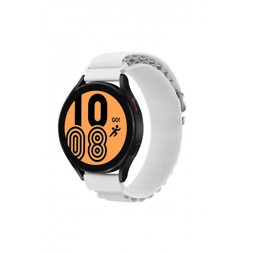 Newface Watch 20mm KR410 Kumaş Kordon - Beyaz Newface Watch 20mm KR410 Kumaş Kordon - Beyaz